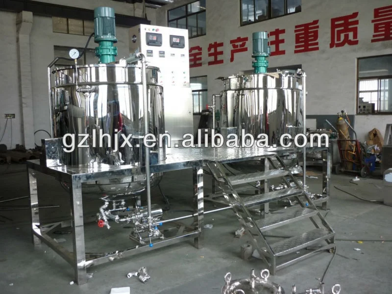 Detergent Liquid Mixer Machine Machine Liquid Make Soap Car Washing Cosmetic Manufacturing Machinery
