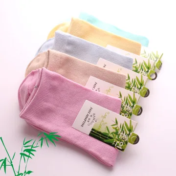 Хорошее качество, индивидуальный логотип, женские красочные бамбуковые носки