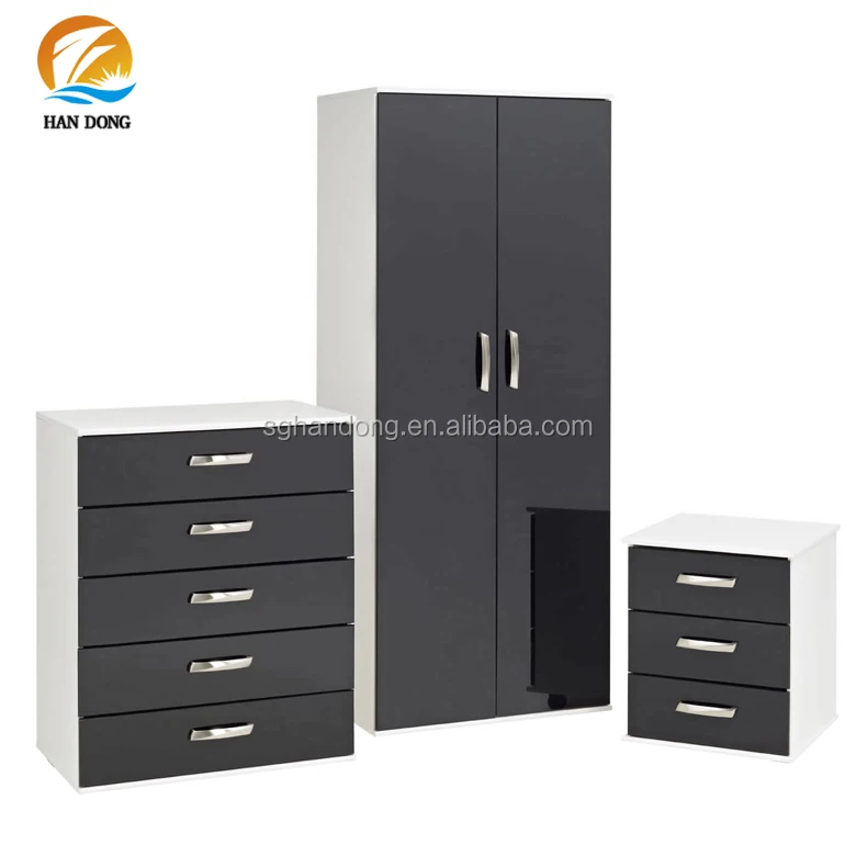 Classic Gloss Black Bedroom Furniture Set Wardrobe Bedside Table Design Buy Classic Furniture Wardrobe Classic Furniture Wardrobe Product On Alibaba Com