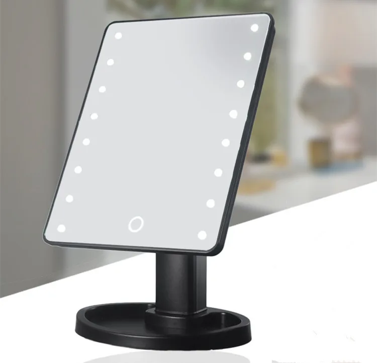 vanity mirror with lights touch screen