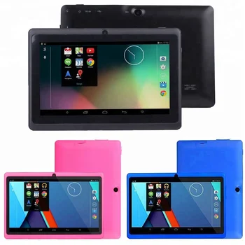 Free sample hot selling Q88 tablet pc Android 4.4 google play free apps download tablet pc