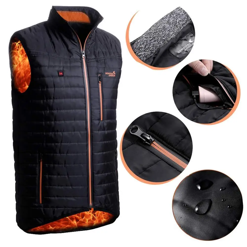 battery heated vest