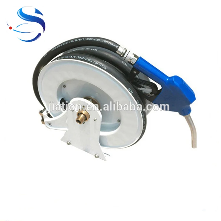 Auto Spring Rewind Fuel Hose Reel Roll-up for