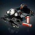5000LM LED fishing Lights CREE XML T6 4 Modes Rechargeable Lamp Spotlight For Hunting Charger US