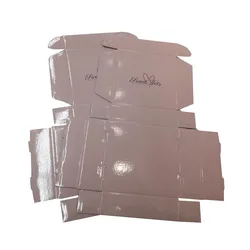 Wholesale foam inset custom white paper packaging box with your own logo