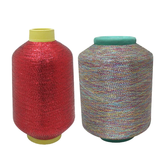 Mx Metallic Supported Yarn For Sweater Knitting And Weaving - Buy Lurex ...