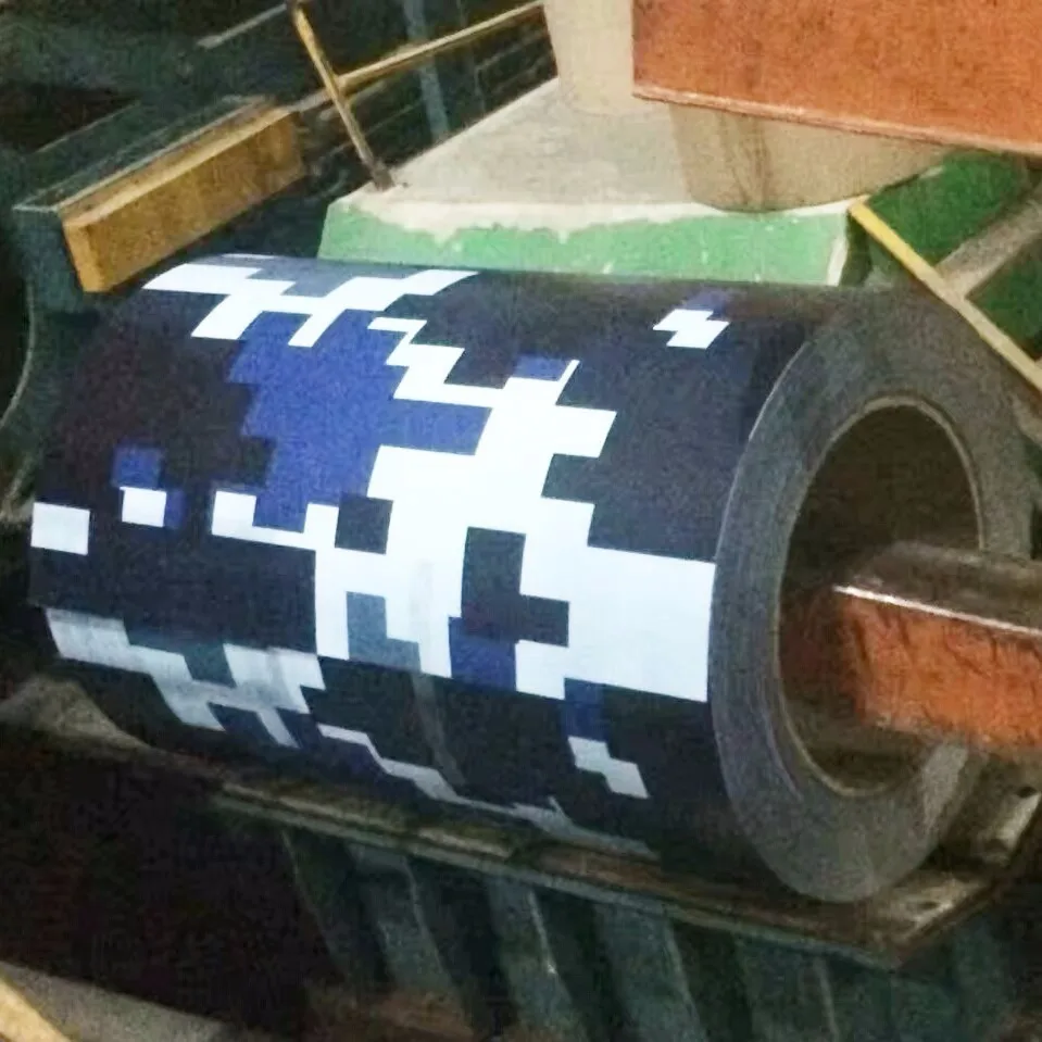 Камуфляжная печать Цветная оцинкованная сталь