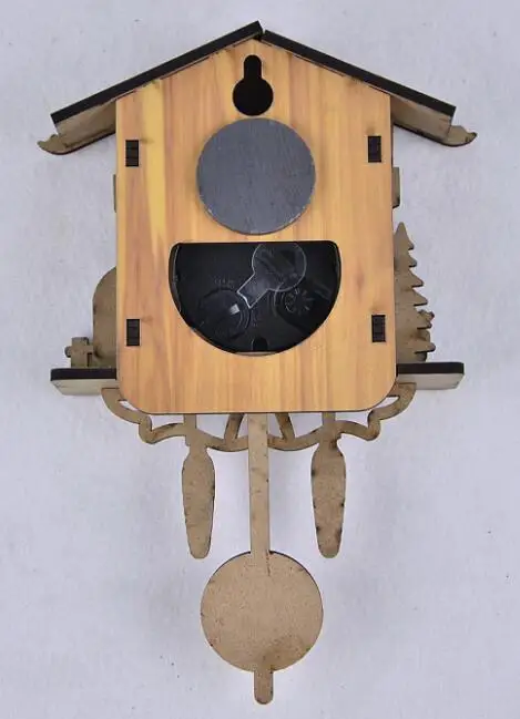 
Деревянная кукушка часы, набор для самостоятельной сборки низкая цена настенные часы с кукушкой 