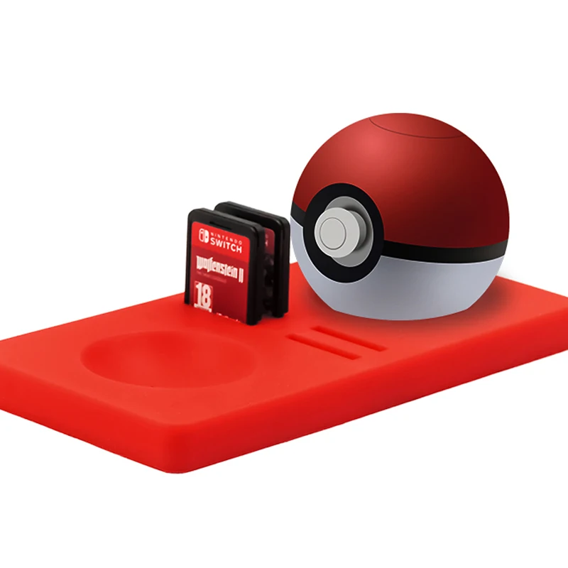 Katedral websted Specialisere Source Silicone Holder Stand for Pokemon Lets Go Pikachu Eevee Game for Nintendo  Switch Poke Ball Plus Controller on m.alibaba.com