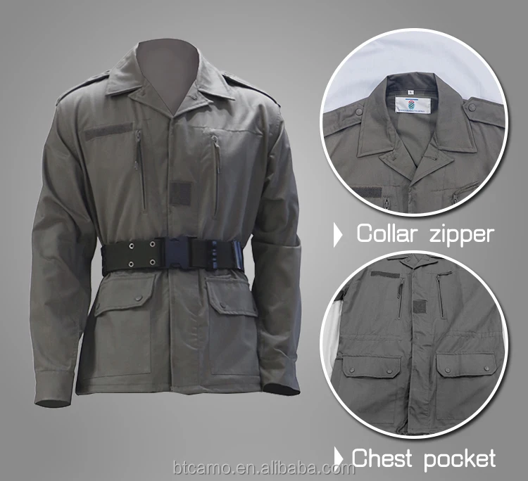 Good Quality Security Guard Work Uniforms Coat Pant Men Suit