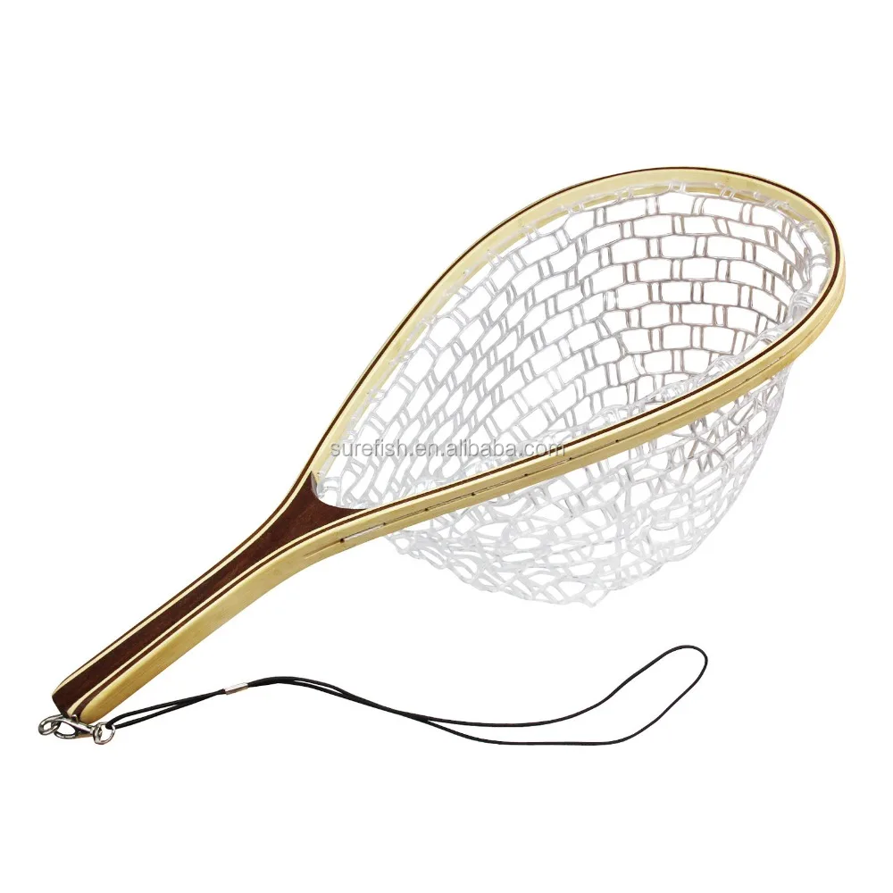 Filet de pêche en caoutchouc ZERONE - Transparent - Pour pêche à la