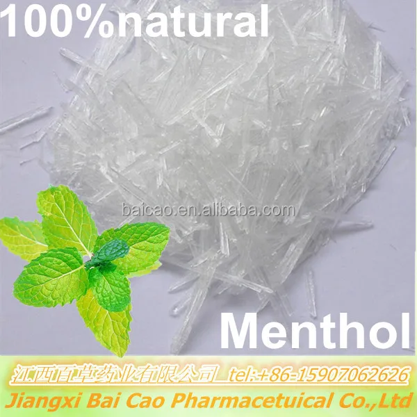 2216-51-5 Crystal Menthol, 100% pur naturel Eucalyptus Menthol Crystal -  Chine Cristal de menthol, 100% pur naturel Eucalyptus