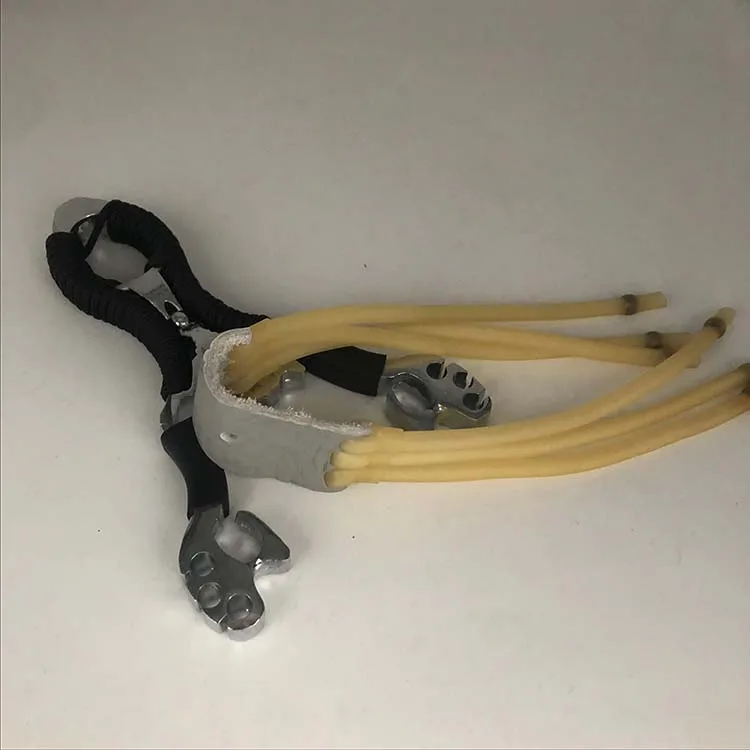 Мощная Рогатка из алюминиевого сплава, камуфляжная Рогатка с луком, катапульта, Рогатка для охоты на открытом воздухе