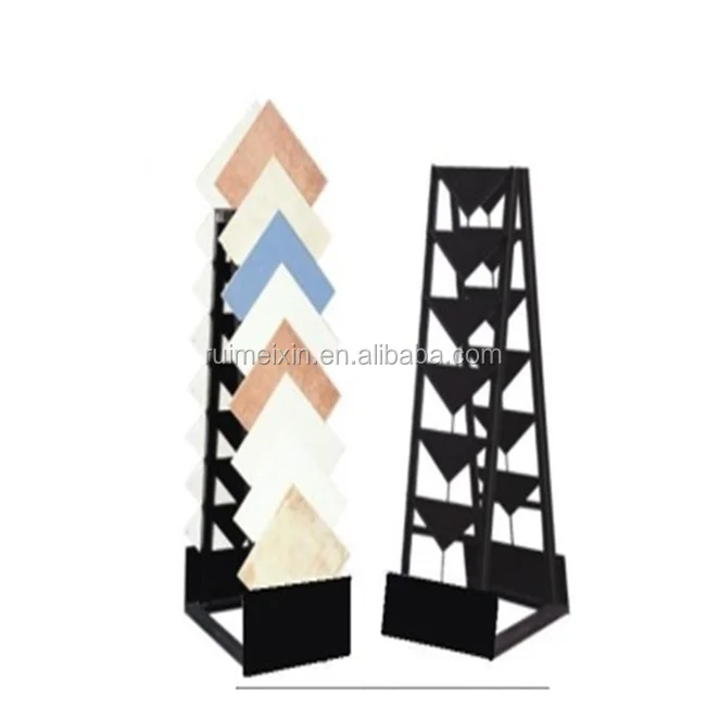 Floorstanding Ceramic Tiles Display Stand Rack Showroom Buy Ceramic