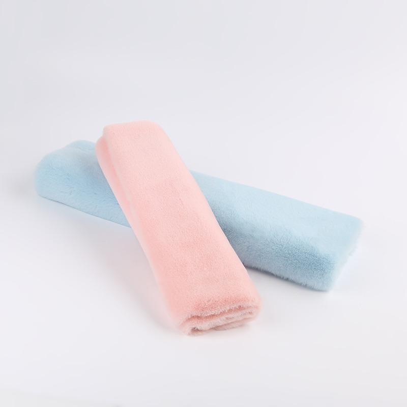 100% полиэстер 10-20 мм очень мягкая плюшевая меховая ткань из кроличьего