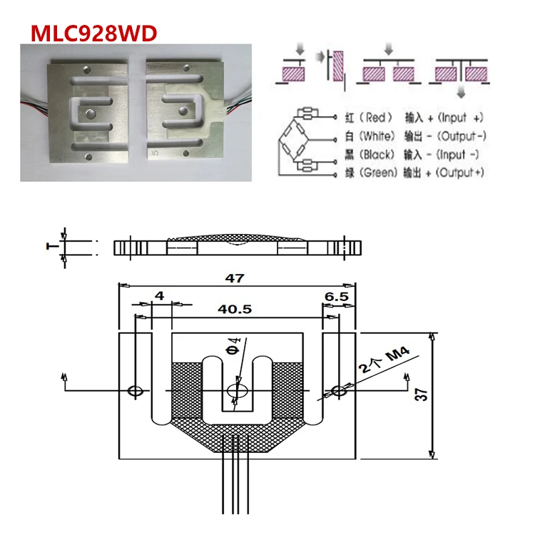 MLC928WD Intelligent Oven High Temperature Load Cell 10kg Work on 100 Celsius Degree