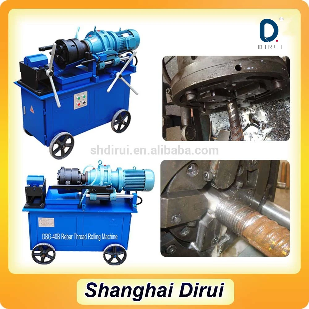 BB Shanghai Dirui 120mm Length Thread Pipe Threader Peeling Machine in Stock for Malaysia