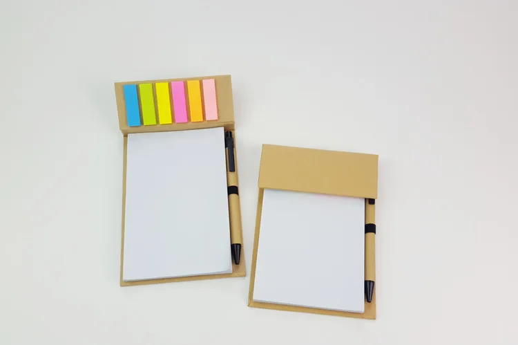 Оптовая продажа с фабрики складной блокнот для записей на заказ настольным держателем