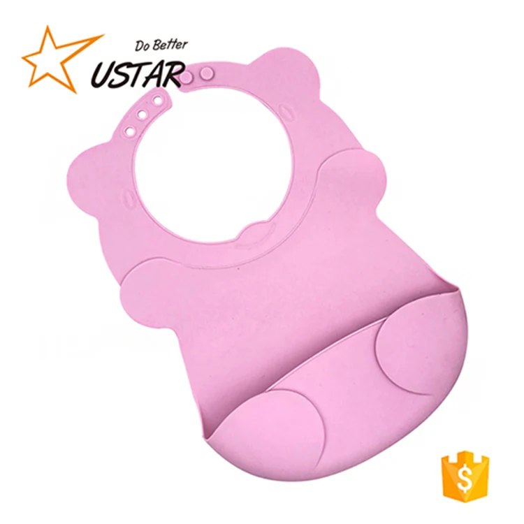 2018 Amazon Лучшие продукты большой водонепроницаемый мягкие удобные Пищевой Силикон Нагрудником и набор ковриков