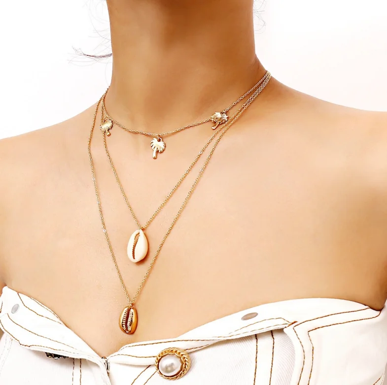 Bohemian Beach Three Layers Chain 