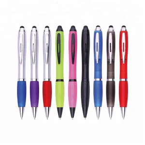 OEM Promotional Stylus Ballpoint Pens with Custom logo Boligrafo Ball Pen for Business for Promotion