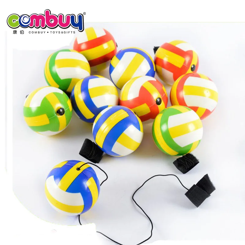 Sport Toys Kids Play 24PCS Small PU Stress Ball with Rope