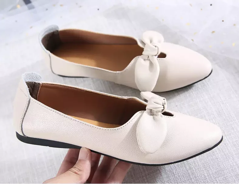 
 Оптом в наличии новый товар горячие продажи 4 сезона женская обувь на плоской подошве из натуральной кожи; Повседневная обувь для прогулок  