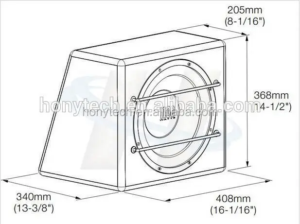 Skema Box Speaker Mobil Box Subwoofer 12 Inch Mobil Low Price - Main Image