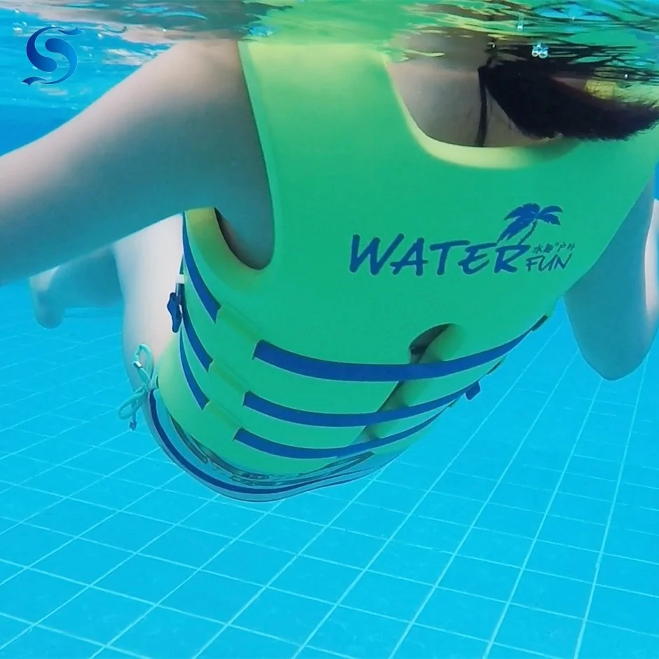 Высокое качество пользовательских виниловым покрытием пеной купальник купальный костюм с изображениями героев мультфильмов «в спасательный жилет для