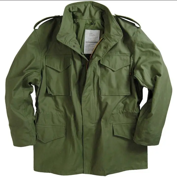 Olive Green Military M65 Jacket M65 Field Jacket Loreng American