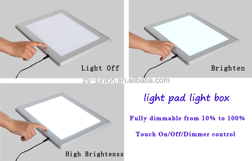 Junlon Light Box Led Tracing Pad Drawing Board A5