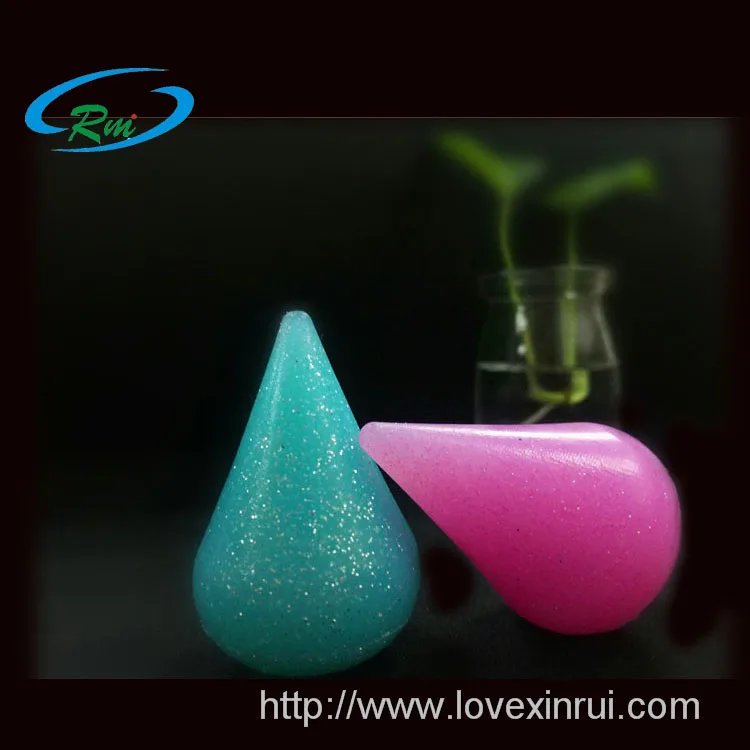 Новейший милый силиконовый спонж для макияжа блеск