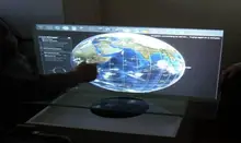 24″ Interactive touch foil film , USB capacitive touch screen foil on glass, transparent smart touch foil film