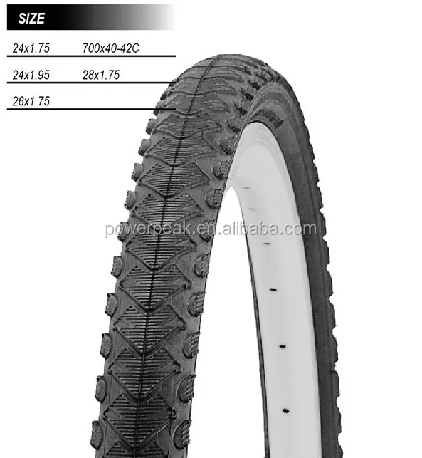 Profex 60020 Road Bicycle Tyres 28 x 1.75 Inches 28 x 1 5/8 x 1 3/4 Inches Black/White