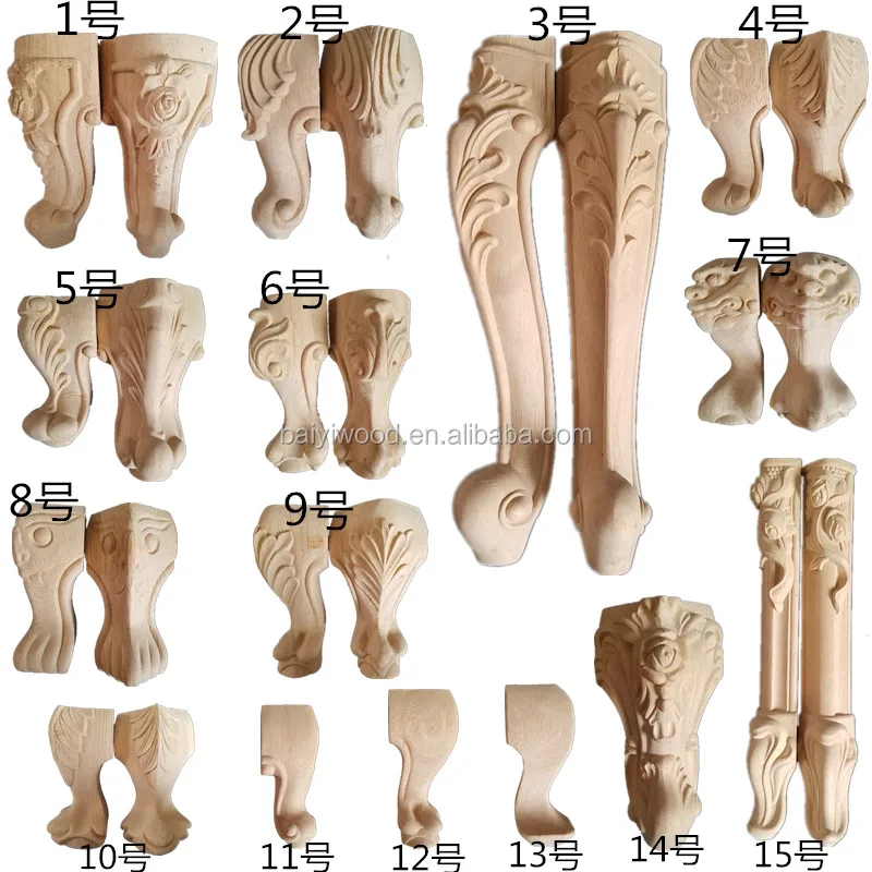 Резные антикварные ножки для