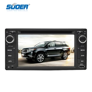 High quality 6.2" car DVD player universal Auto Video Player Built-in TV/GPS with USB/SD/AUX/BT for toyota