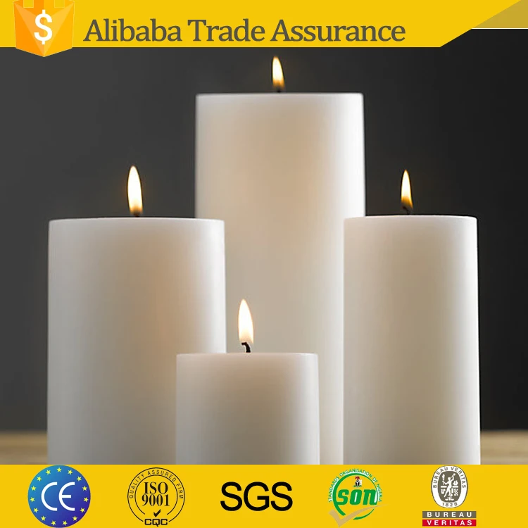 2023 the Most Popular Pillar Shape Paraffin Wax Luminescence Pillar Candle in Bulk