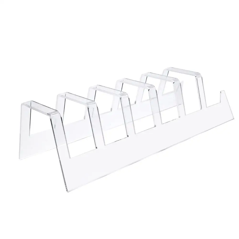 Custom Acrylic Clear Decorative Plate Rack/glass Plate Rack/plate ...