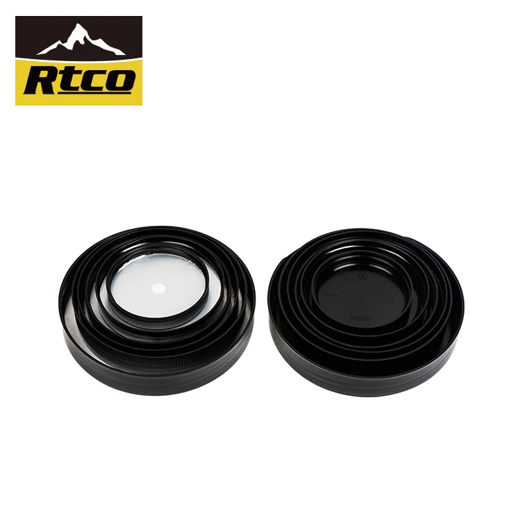 30ml 50ml 100ml 120ml 200ml 250ml 500ml cosmetic packaging clear amber black pet plastic cream jar with plastic lid