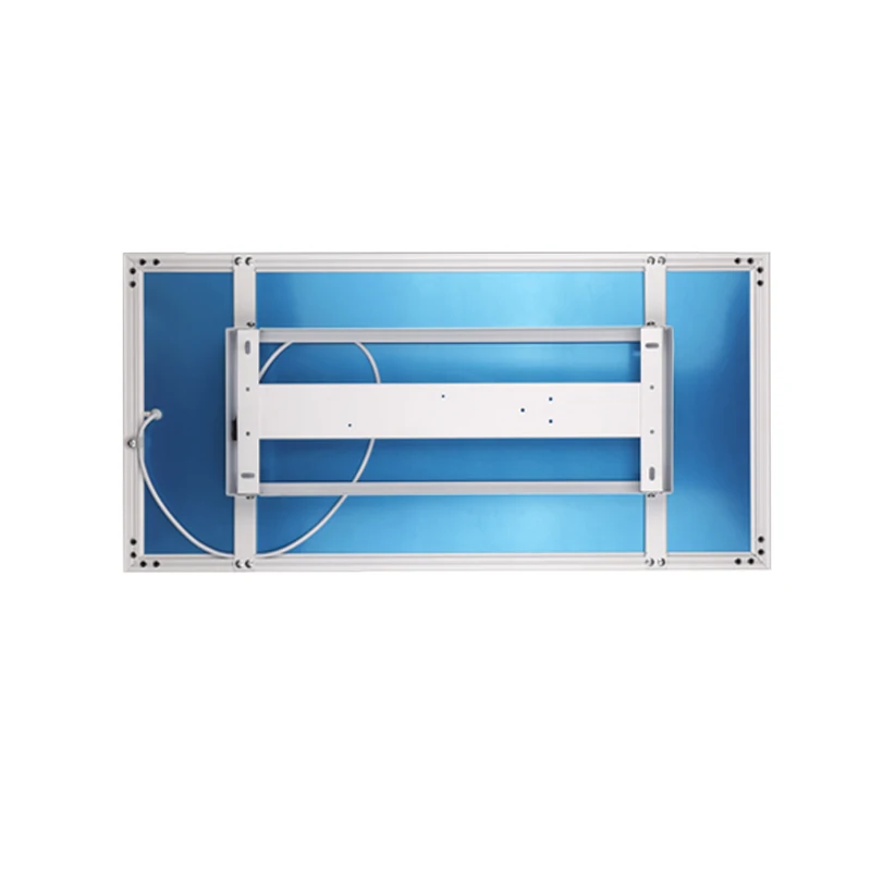 Shenzhen factory print design ceiling led blue sky frameless panel lights for sale