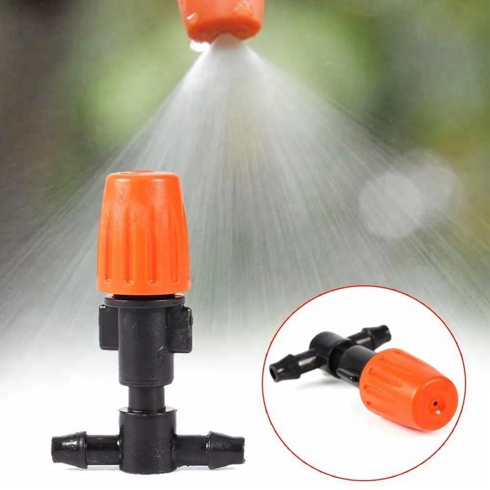 40× Water Misting Atomizing Spray Sprinkler Nozzles Plant For-Garden Irriga F9E4 