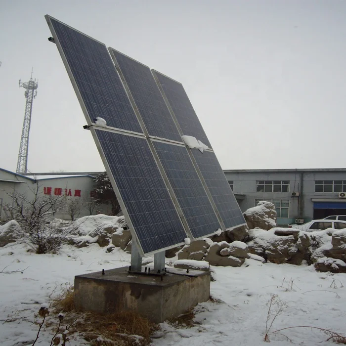 Factory Direct Supply Customization 2 Axis Sun tracker 3kw Solar Panel System