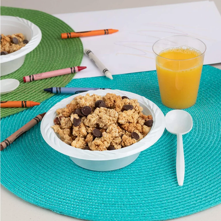 fanquare Set di 6 ciotole da dessert da 340 ml, ciotole per gelato da 4,5 pollici, piccole ciotole sicure per microonde e lavastoviglie, per spuntini in cucina, colori assortiti