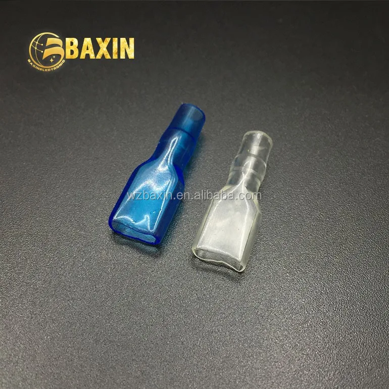 Blue Color High Quality 250/6.3 Faston Terminals 63001 Pvc Sleeve - Buy ...