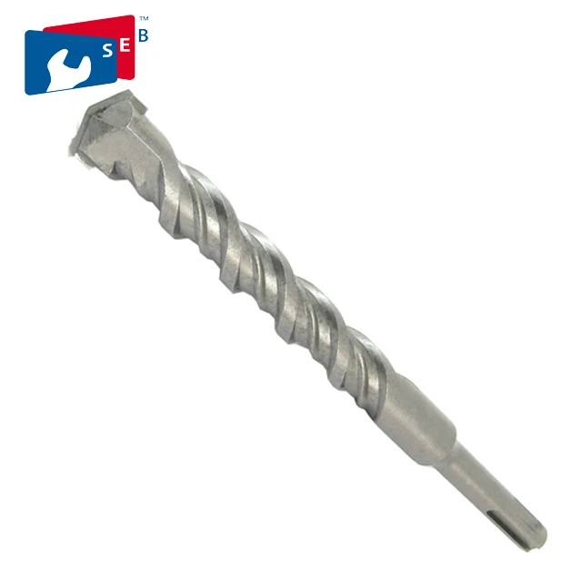 Double Flute Flat Tip Cement Drill Bit 