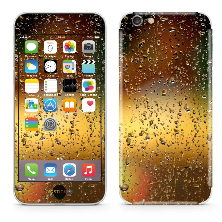 инвестиционная бизнес-идеи мобильный скины литой 3 М винил наклейки для iphone 6 наклейку кожи с водонепроницаемой