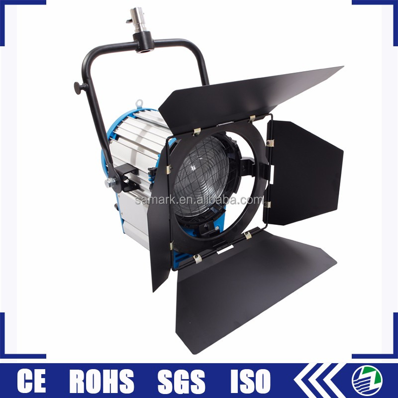 Профессиональная фотография Вольфрам видео фокус 1000w fresnel light для видео студии