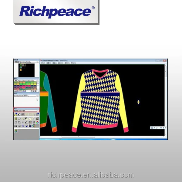 Дизайн рисунка Richpeace, 3D Стиль создания и плетеное программное обеспечение