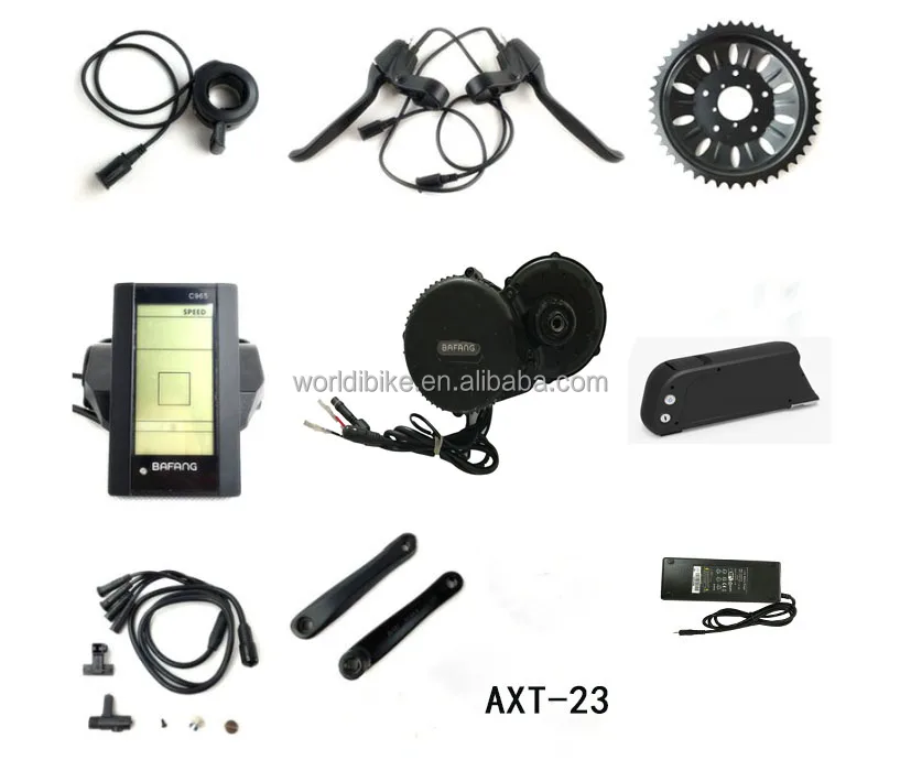G320.750 bafang bbs02 750 Вт Средний приводной двигатель bafang bbs02 750 Вт с дополнительной батареей