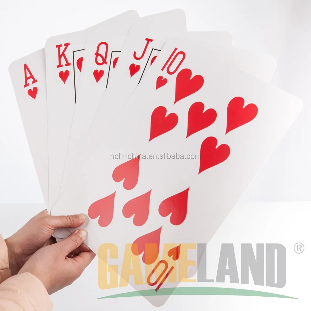 8 12インチjumbo Playing Cards Giant Playing Cards Big Playing Cards Buy ジャンボトランプ 巨大トランプ ビッグトランプ Product On Alibaba Com